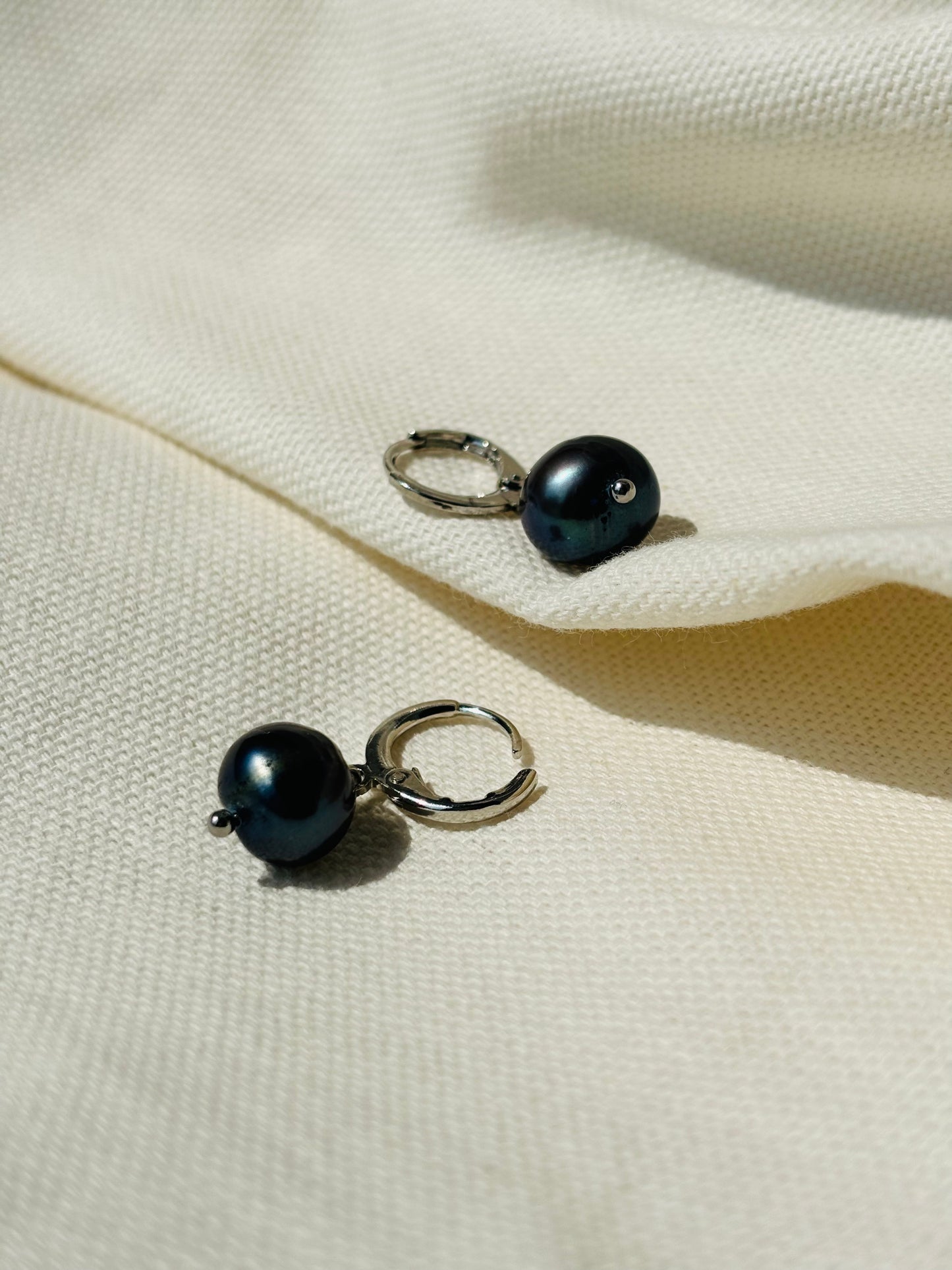 ARRACADAS DARK PEARL