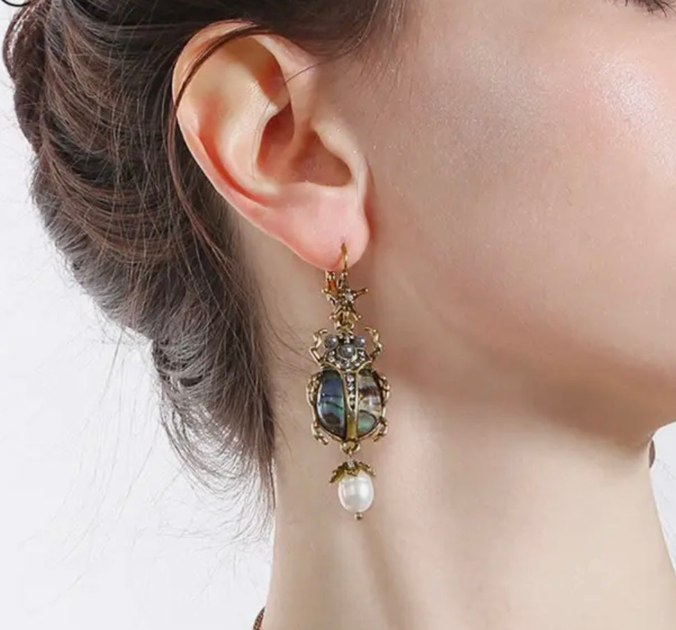 BEETLE EARRINGS