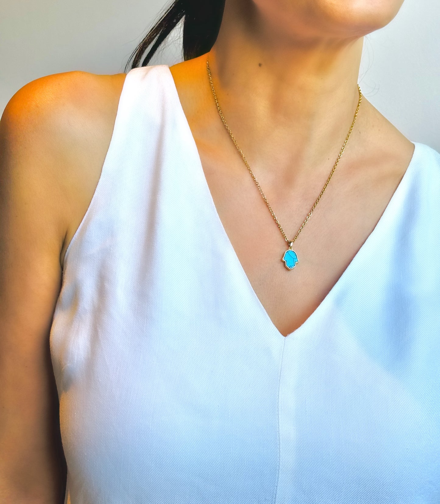 HAMSA NECKLACE