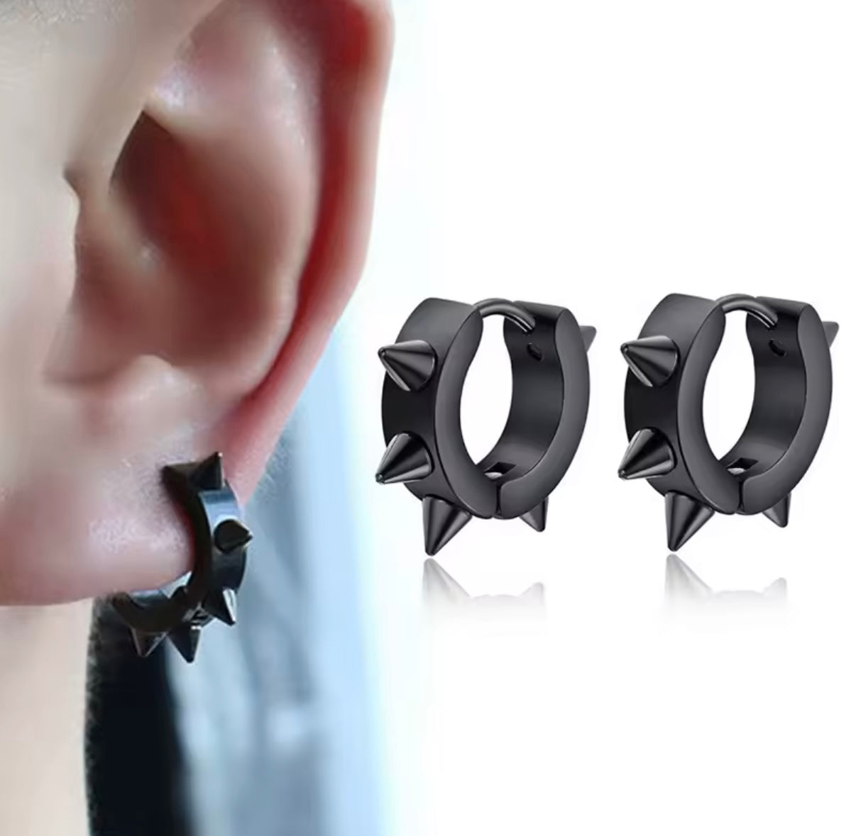 NOIR AND SPOOKY EARRINGS