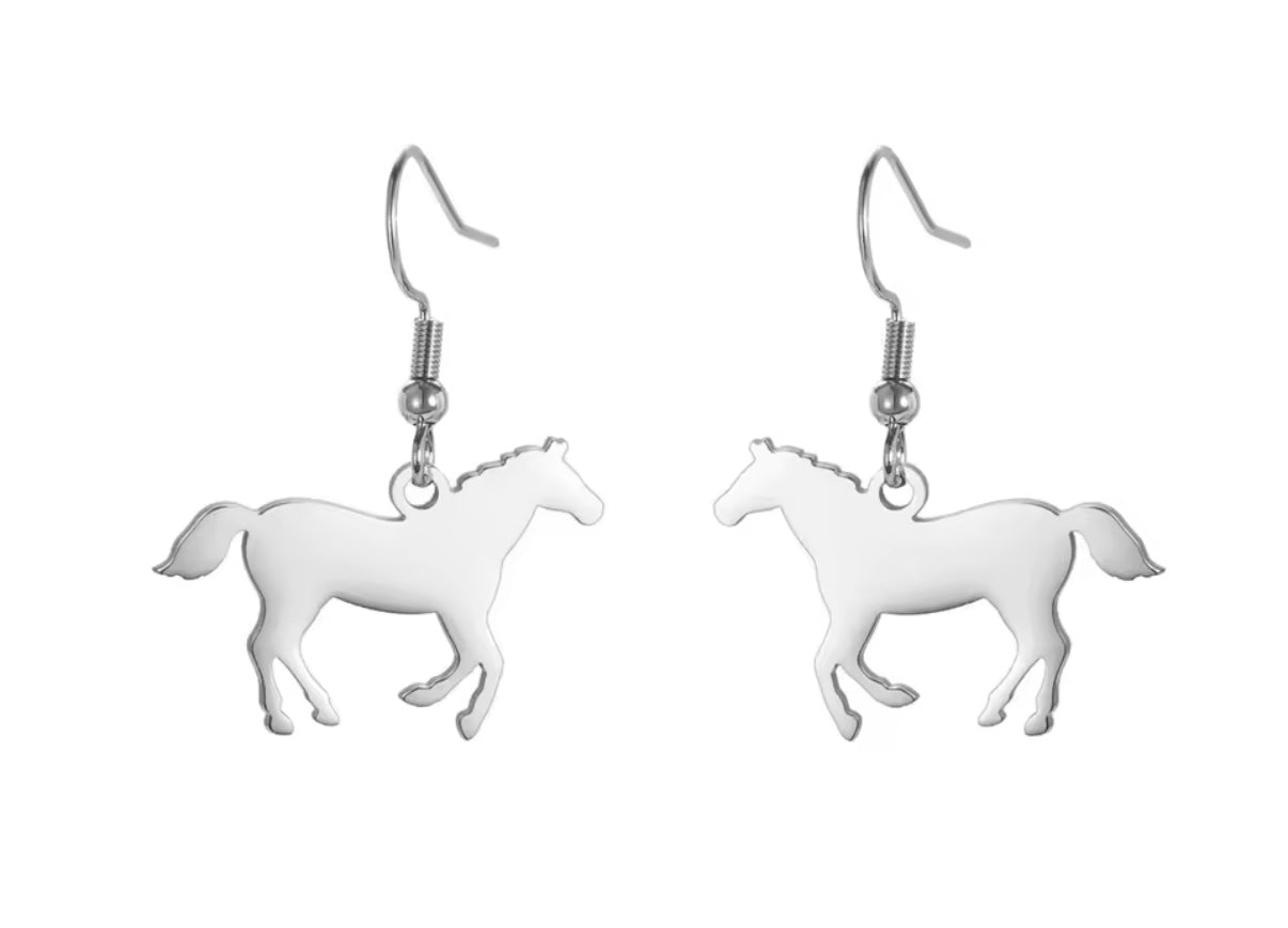 PENDIENTES HORSE GOLD