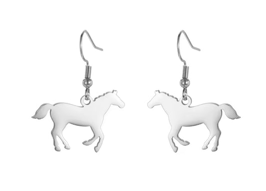PENDIENTES HORSE GOLD