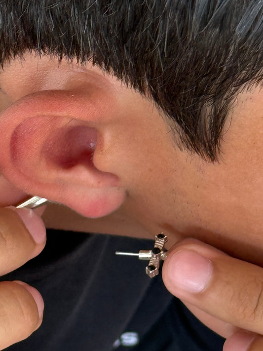 NOIR AND SPOOKY EARRINGS