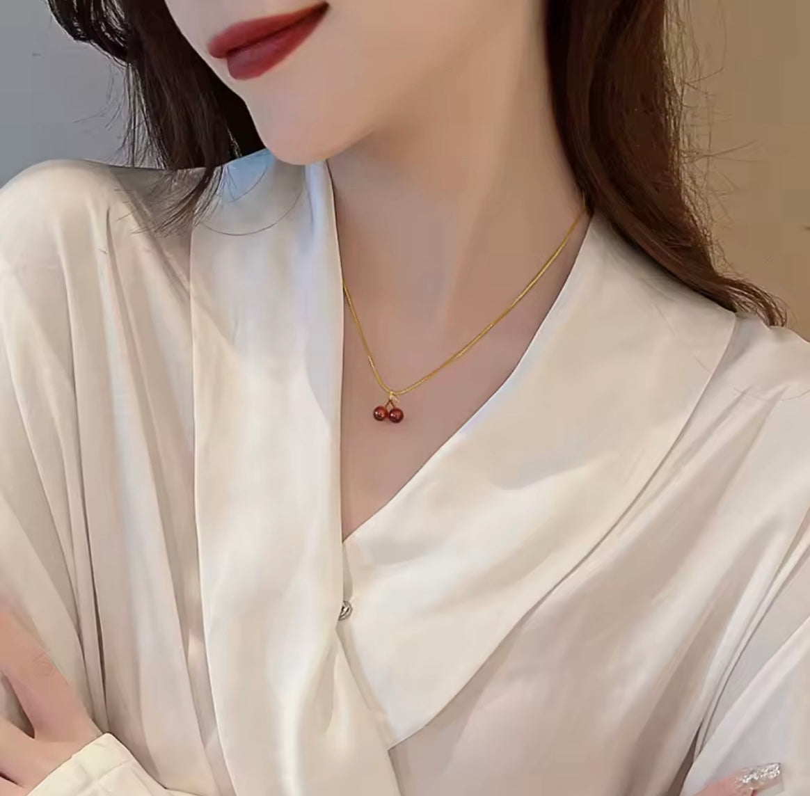 CHERRY NECKLACE